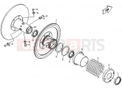 CFMOTO ZFORCE 600 (CF600-3) SECONDARY SHEAVE - E15