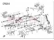 CFMOTO Z6 EX (CF600-6) REAR SUSPENSION