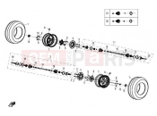 CFMOTO Z6 EX (CF600-6) FRONT WHEEL