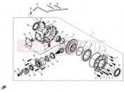 CFMOTO Z6 EX (CF600-6) REAR AXLE