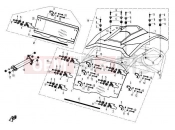 CFMOTO Z6 EX (CF600-6) TOP ROOF/WINDSHIELD
