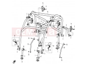 CFMOTO ZFORCE 600 (CF625-3) CAB FRAME - F24