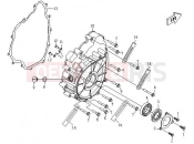 CFMOTO ZFORCE 600 (CF625-3) CRANKCASE COVER (LEFT) - E05