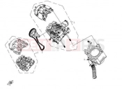 CFMOTO ZFORCE 600 (CF625-3) CYLINDER HEAD @^ CYLINDER ASSY. - E06