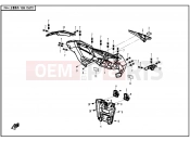 CFMOTO ZFORCE 800 (CF800) REAR PLASTIC - F04-6