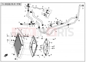 CFMOTO 2015 SSV ZFORCE 800 (CF800) COOLING SYSTEM - F18-1