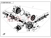 CFMOTO 2015 SSV ZFORCE 800 (CF800) FRONT AXLE - F31