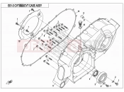 CFMOTO ZFORCE 800 (CF800) CVT CASE ASSY - E01-3