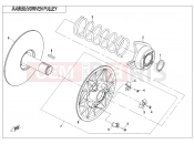 CFMOTO ZFORCE 800 (CF800) DRIVEN PULLEY(HL) - E05-2-A