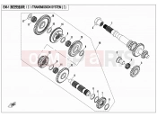 CFMOTO ZFORCE 800 (CF800) TRANMISSION SYSTEM (â ) - E06-1