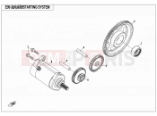 CFMOTO ZFORCE 800 (CF800) STARTERING SYSTEM - E09