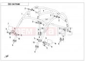 CFMOTO ZFORCE 800 (CF800) CAB FRAME(NA) - F23-B
