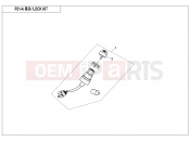 CFMOTO 2019 SSV ZFORCE 800 (CF800) LOCK KIT(ORDINARY) - F01-A