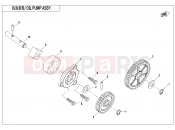 CFMOTO 2019 SSV ZFORCE 800 (CF800) OIL PUMP ASSY. - E07