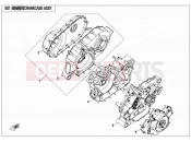 CFMOTO ZFORCE 800 (CF800US-A) CRANKCASE ASSY - E01