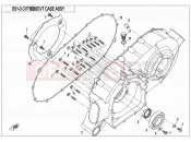 CFMOTO ZFORCE 800 (CF800US-A) CVT CASE ASSY - E01-3
