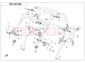CFMOTO ZFORCE 800 (CF800US-A) CAB FRAME - F23-A
