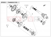 CFMOTO ZFORCE 800 (CF800US-A) TRANSMISSION SYSTEM(1) - E06-1-V3