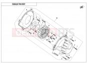 CFMOTO ZFORCE 800 (CF800US-A) FAN ASSY. - E18