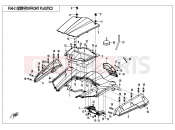 CFMOTO 2021 SSV ZFORCE 800 (CF800US-A) FRONT PLASTICS 2 - F04-2