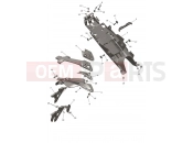 Triumph 2024 DAYTONA 660cc > CM3406 Rear Mudguard