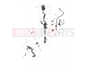 TRIUMPH Trident 800 Rear Brake Master Cylinder