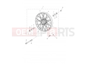 Front Wheel - Triumph SCRAMBLER 1200 XE - CL1737 > 2025
