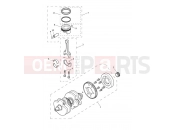 Triumph 2019 STREET TWIN Crankshaft, Con Rods 914972