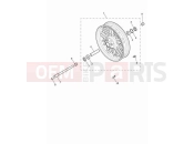 TRIUMPH Rocket 3 R Front wheel