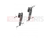 Triumph 2025 SPEED TWIN RS 1200 Rear Suspension Unit