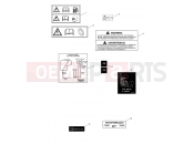 Triumph 2013 ROCKET III, CLASSIC & ROADSTER Warning Labels