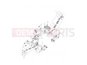 Triumph 2013 ROCKET III, CLASSIC & ROADSTER Front Footrests & Mountings - Rocket III