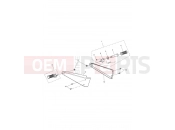 Triumph 2013 ROCKET III, CLASSIC & ROADSTER Rear Footrests & Mountings