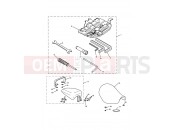 Triumph 2014 ROCKET III, CLASSIC & ROADSTER Tool Kit & Seat - Rocket III & Roadster