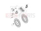 Triumph 2016 ROCKET III, CLASSIC & ROADSTER Front Brake Caliper & Discs