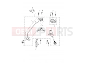 Triumph 2018 ROCKET III, CLASSIC & ROADSTER Ignition Switch & Lock Set > 343680