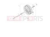 Triumph 2025 ROCKET 3 STORM GT Front Wheel
