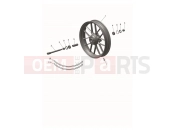Triumph 2026 TRACKER 400 Front Wheel