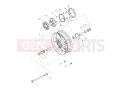 Rear Wheel - Triumph Tiger 1200 GT Pro 2025