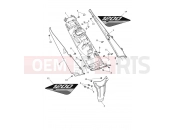 Rear Mudguard - Triumph Tiger 1200 Desert 2026