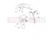 Front Mudguard - Triple Tribute Only - Triumph TRIDENT 660cc CB1390 > CN4039 2025