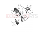Triumph 2026 SCRAMBLER 400 XC Engine Covers