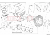 DUCATI Scrambler Classic CYLINDERS - PISTONS