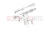 Triumph 2025 Tiger 1200 Rally Pro Gear Selector Drum