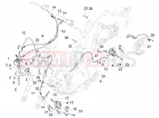 PIAGGIO Beverly 310 25° Anniversario (EU) Brakes pipes - Calipers (ABS)