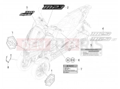 PIAGGIO MP3 310 Sport E5+ (EU) Plates - Emblems