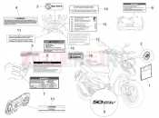 PIAGGIO Typhoon 50 4T E2 (CA, US) Plates - Emblems