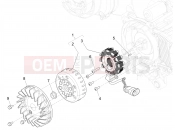 Flywheel magneto - Piaggio Typhoon 50 4T E2 (CA, US) 2024