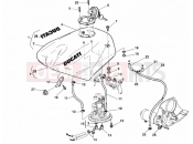 DUCATI 1999 Superbike 748 FUEL TANK