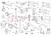 DUCATI 1999 Superbike 748 WORKSHOP SERVICE TOOLS, ENGINE